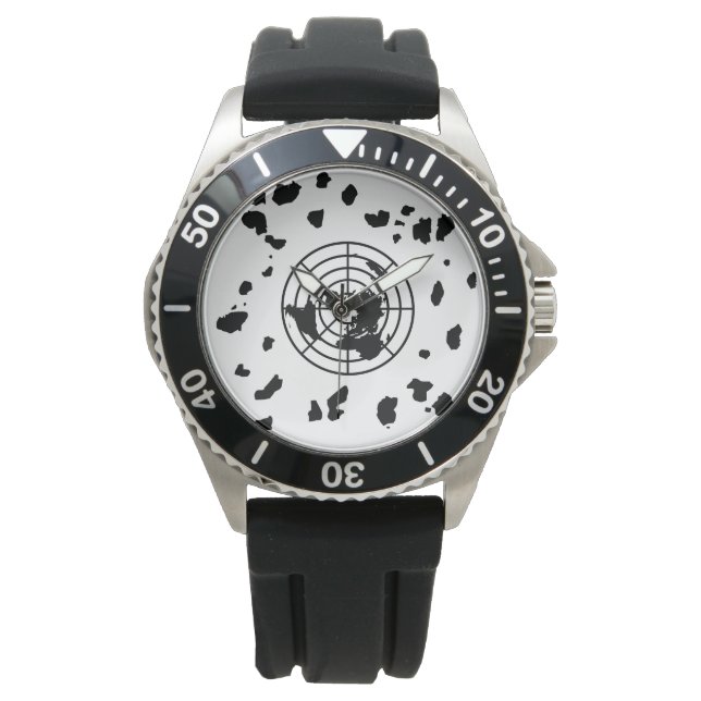 MÁS TIERRA. #GLOBEXIT reloj masculino (Anverso)