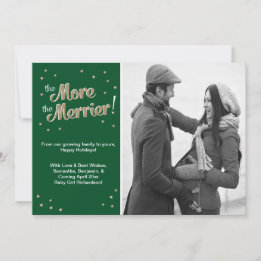 Más verde es la Invitación del embarazo más despia