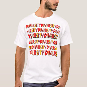 Más y más camiseta de diversidad