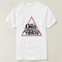 Masa de camiseta con logotipo del Teatro Queer Nac