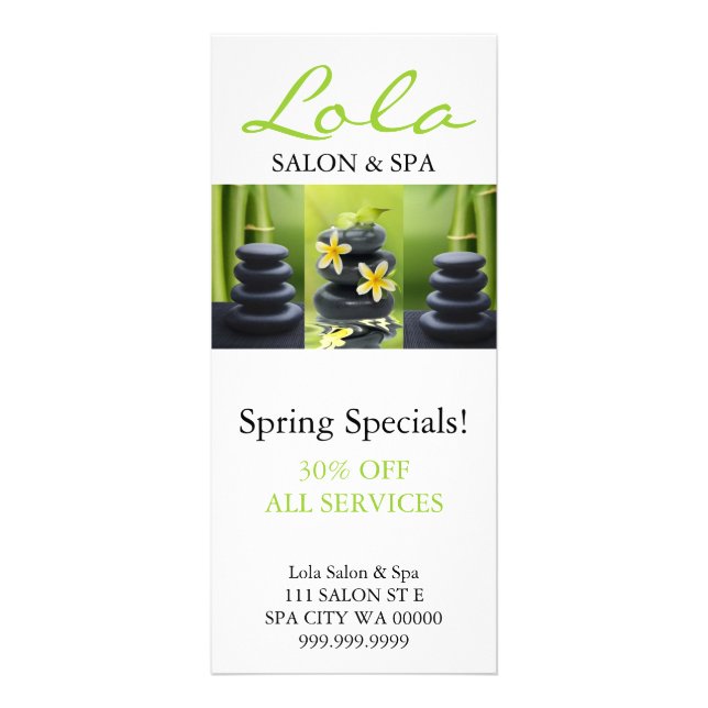 Masaje Terapia Maquillaje Salon Spa Artista Menú V (Frente)