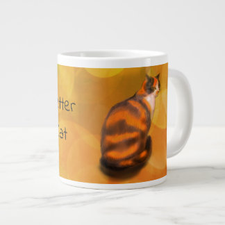 Masaralade cat taza de café gigante
