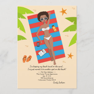 Máscara Al Sol 2 Invitación En Movimiento