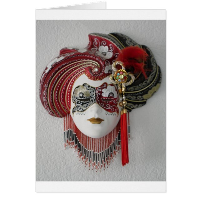 Máscara cerámica veneciana (Frente)