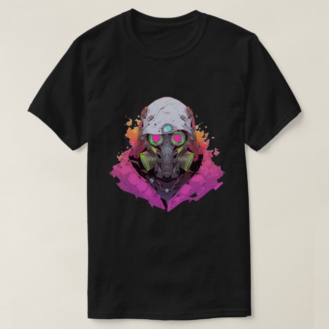 Máscara de camiseta (Diseño del anverso)
