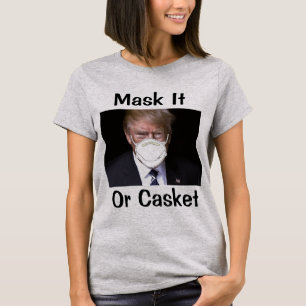 Máscara de camiseta