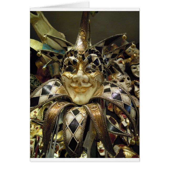 Máscara de Carnaval espeluznante (Frente)