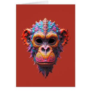 Máscara de Chimpancé Ornata