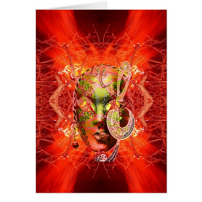 Máscara de fuego (Frente)