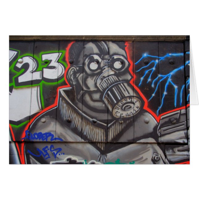 Máscara de gas (Anverso (Horizontal))