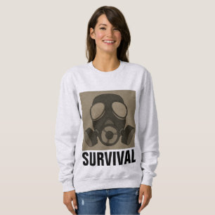 MÁSCARA DE GAS, guerra nuclear, camisetas PREPPER