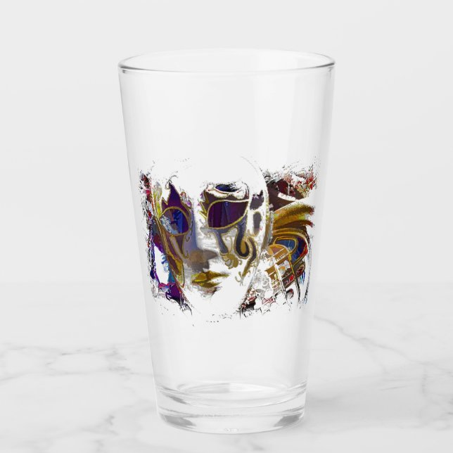 Máscara de Mardi Gras (Anverso)