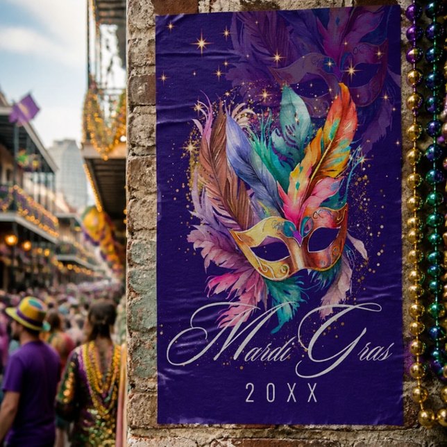 Máscara de Máscara de Carnaval | Póster Púrpura (Subido por el creador)