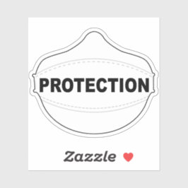 Máscara de protección pegatina de vinilo
