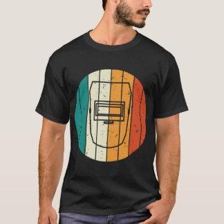 Máscara de soldador retro Camiseta de soldadura vi