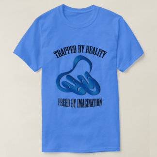 Máscara de teatro Imaginación Camiseta azul
