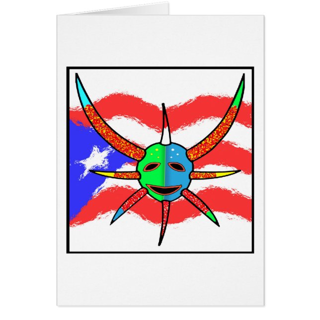 máscara de vejigante (Frente)