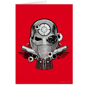 Máscara del pelotón el Deadshot del suicidio y