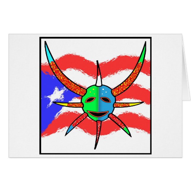 máscara del vejigante (Anverso (Horizontal))