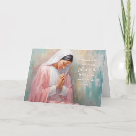 Máscara en la tarjeta de Navidades ligeros