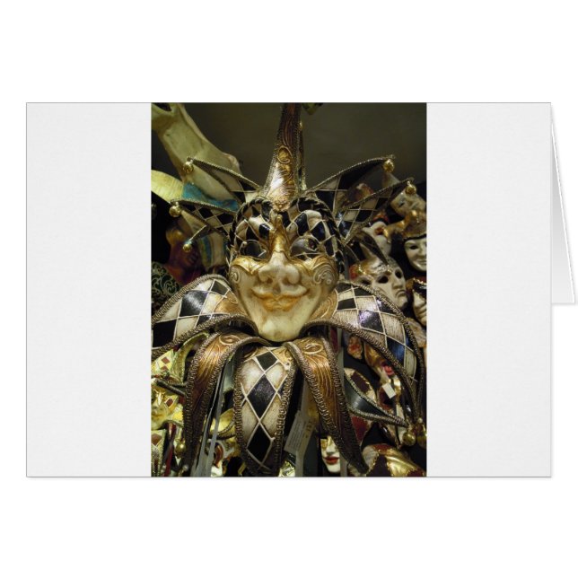 Máscara espeluznante de carnaval (Anverso (Horizontal))