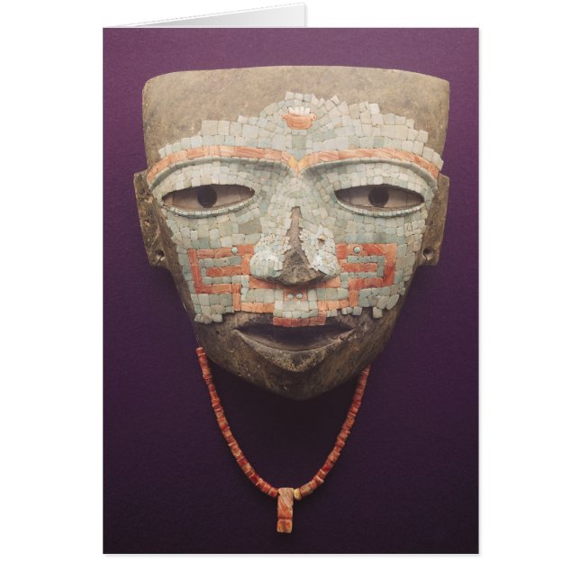 Máscara fúnebre de Teotihuacan (Frente)
