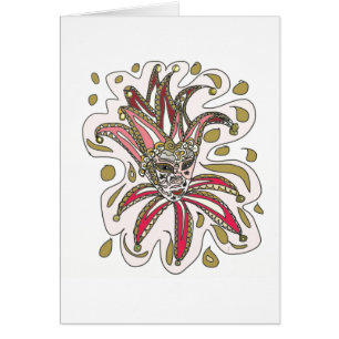 Máscara veneciana del bufón