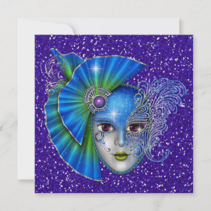 Mascarada - Invitación a la fiesta de disfraces po