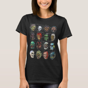 Máscaras de monstruos Color de la camiseta de las