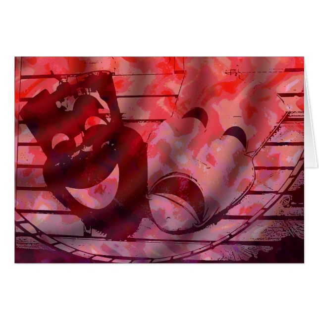 Máscaras de teatro (Anverso (Horizontal))