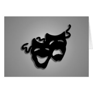 Máscaras del teatro de la comedia y de la tragedi