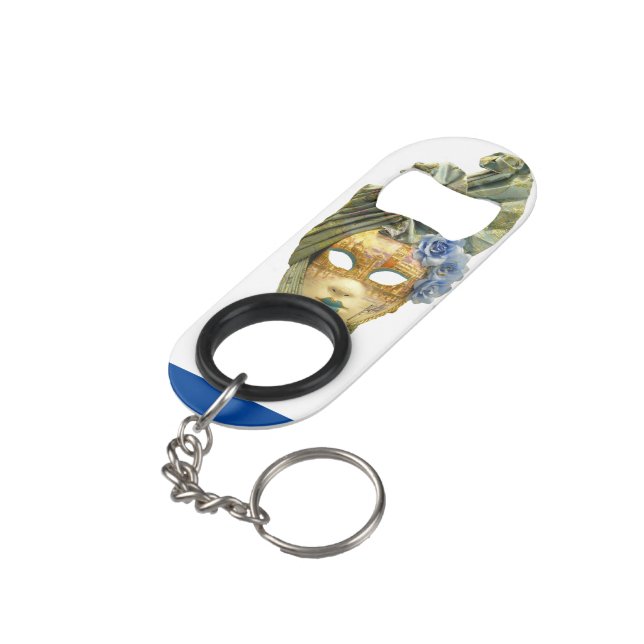 "Máscaras guatemaltecas" abridor de botellas de ac (Ángulo trasero)