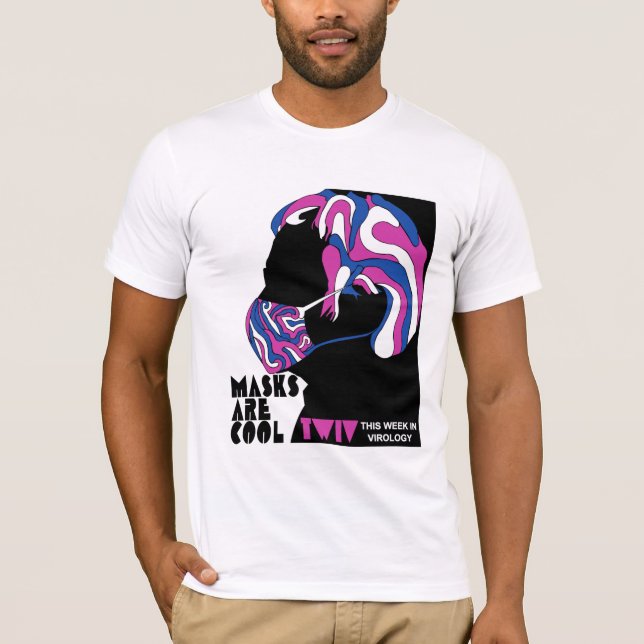 Máscaras TWiV son camisetas Guay (Anverso)