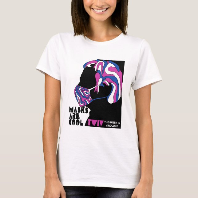 Máscaras TWiV son camisetas Guay (Anverso)