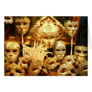 Máscaras venecianas del carnaval