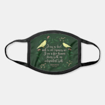 Cita de ave floral verde Jane Eyre Charlotte Bront
