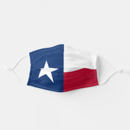 Mascarilla De Tela Bandera estatal Patriótica de Texas