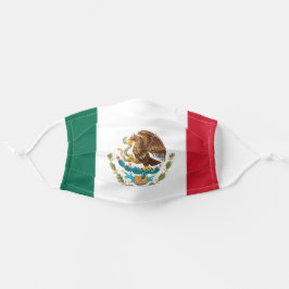 Mascarilla De Tela Bandera mexicana de México