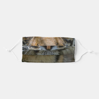 Mascarilla De Tela Cara del tigre