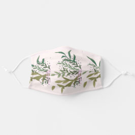 Mascarilla De Tela Diseño Delicado de Patrón Floral en todo el mundo