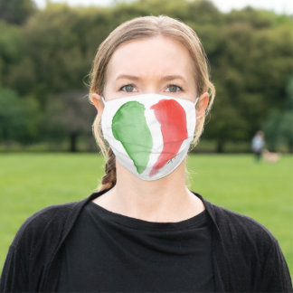 Mascarilla De Tela Máscara de amor italiana