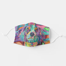 Máscara de cara de arte Personalizado