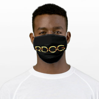 Mascarilla De Tela Máscara de cara negra RDOG Classic
