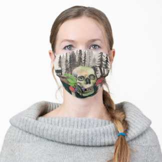 Mascarilla De Tela Máscara de la cara de Baba Yaga