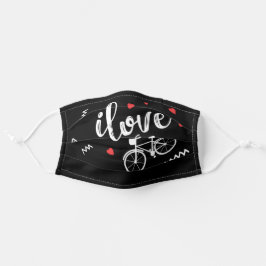 Mascarilla De Tela Máscara deportiva para bicicleta. Me encantan los 