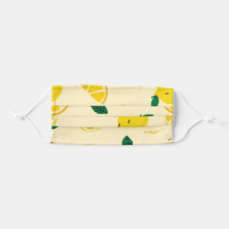 Mascarilla De Tela Máscara fresca de limón