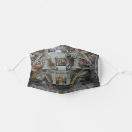 Mascarilla De Tela Techo de Capilla Sixtina, Roma Italia