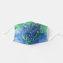 Mascarilla De Tela Texas Bluebonnets