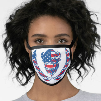 Mascarilla Máscara de mezcla de algodón y polietileno de colo