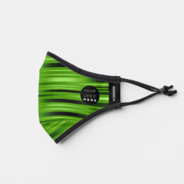 Mascarilla Premium Líneas del logotipo Líneas de banda Líneas Tropica